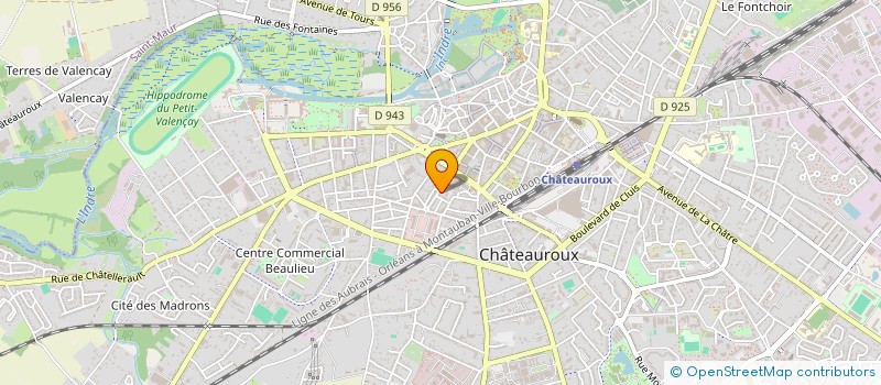 localisation de l'entreprise SCI ROLLINAT II à CHATEAUROUX