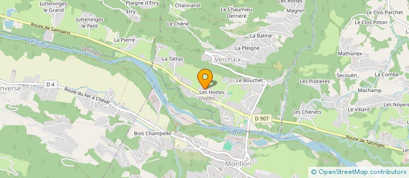 localisation de l'entreprise SCI ROLLON  VERCHAIX