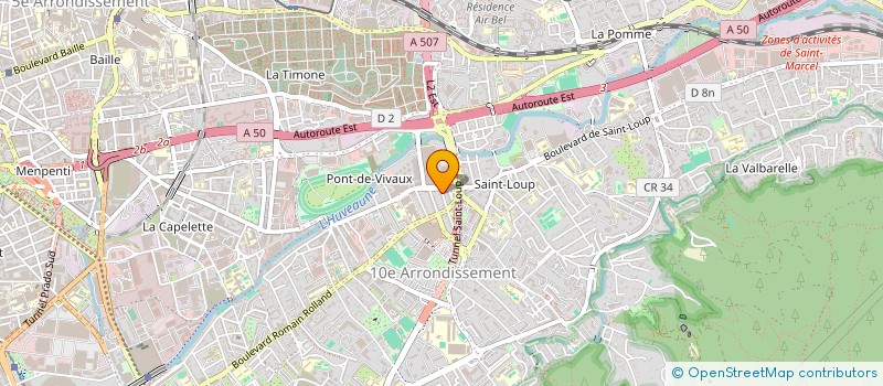 localisation de l'entreprise SCI ROLLY à MARSEILLE