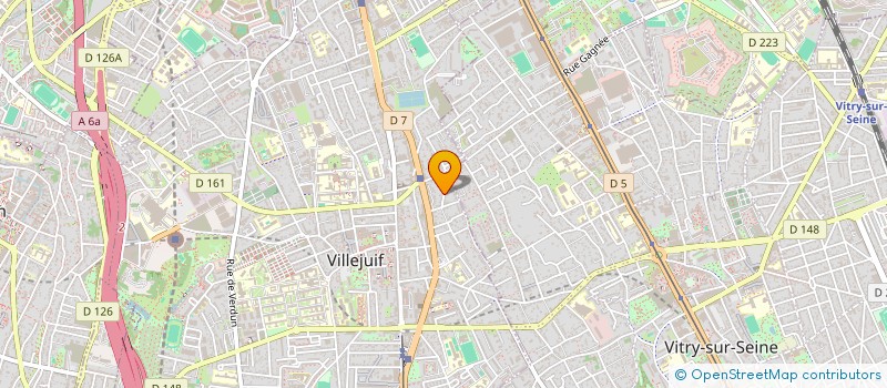 localisation de l'entreprise SCI ROLO à VILLEJUIF