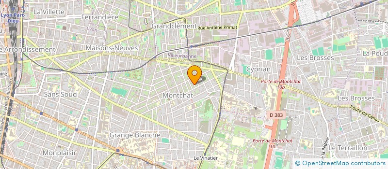 localisation de l'entreprise SCI ROLUTI  LYON