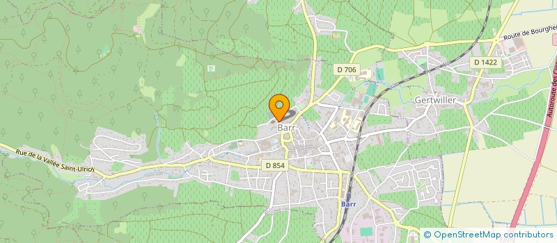 localisation de l'entreprise SCI ROMA 18  BERNARDVILLE