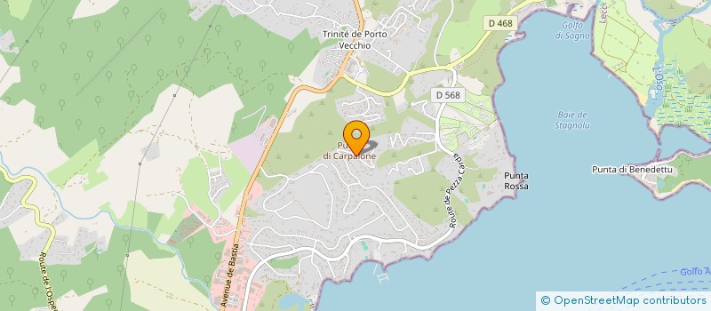 localisation de l'entreprise SCI ROMA à PORTO-VECCHIO