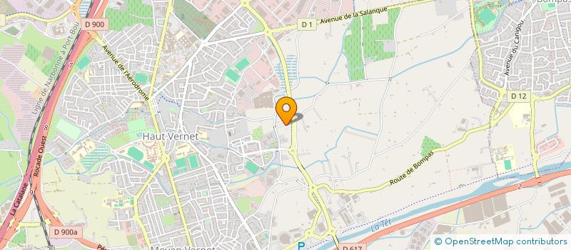 localisation de l'entreprise SCI ROMA  PERPIGNAN