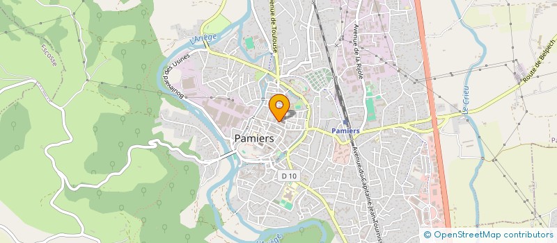 localisation de l'entreprise SCI ROMA à BENAGUES