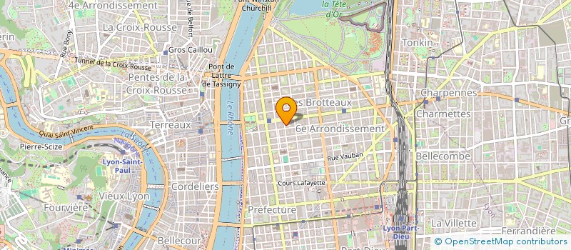 localisation de l'entreprise SCI ROMA  LYON