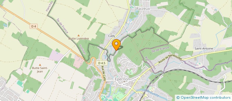 localisation de l'entreprise SCI ROMA  RAIZEUX