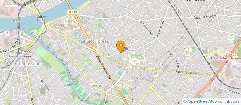 localisation de l'entreprise SCI ROMA à SAINT-SEBASTIEN-SUR-LOIRE