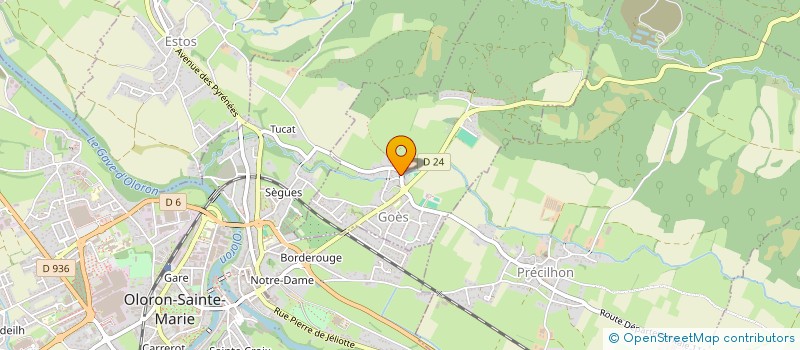 localisation de l'entreprise SCI ROMA  GOES