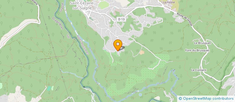 localisation de l'entreprise SCI ROMA à SAINT-CEZAIRE-SUR-SIAGNE
