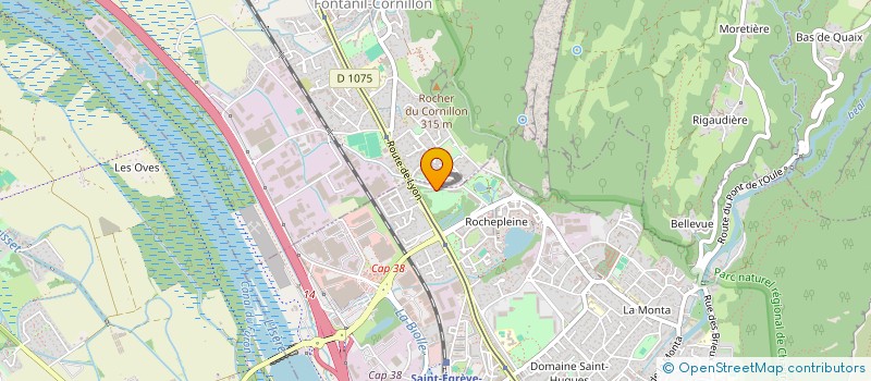 localisation de l'entreprise SCI ROMA  SAINT-EGREVE