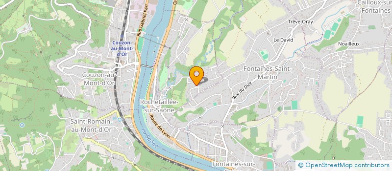 localisation de l'entreprise SCI ROMA  ROCHETAILLEE-SUR-SAONE