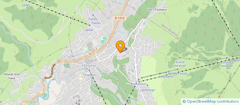 localisation de l'entreprise SCI ROMA  MEGEVE