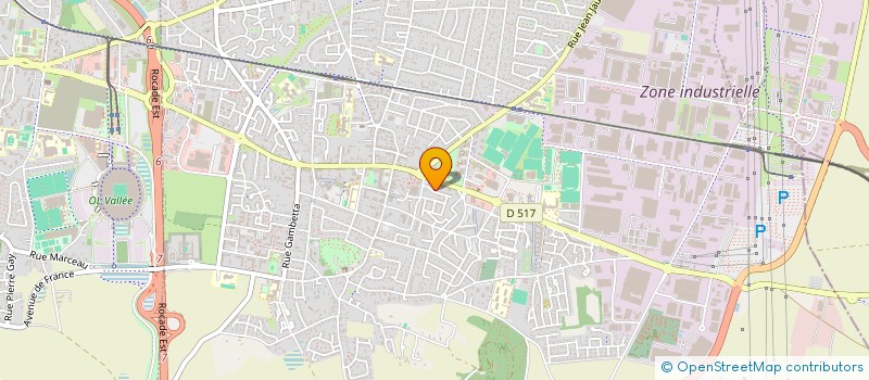 localisation de l'entreprise SCI ROMA  MEYZIEU