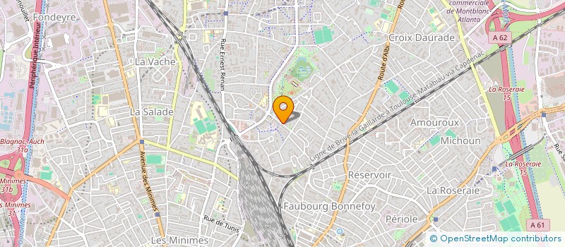 localisation de l'entreprise SCI ROMA à TOULOUSE