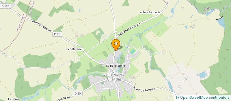 localisation de l'entreprise SCI ROMA  VALLIERES-LES-GRANDES