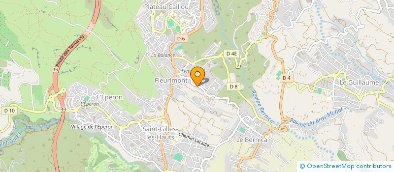 localisation de l'entreprise SCI ROMA à SAINT-PAUL