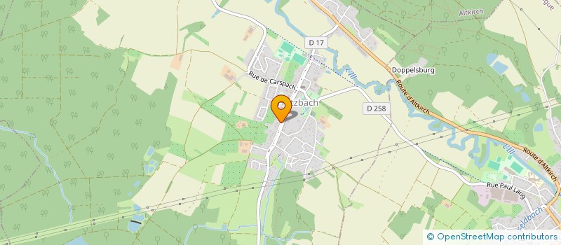 localisation de l'entreprise SCI ROMA  HIRTZBACH