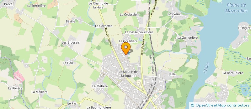 localisation de l'entreprise SCI ROMA-BLANCHET  SUCE-SUR-ERDRE