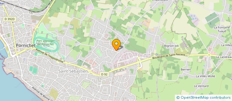 localisation de l'entreprise SCI ROMA IMMOBILIER à PORNICHET