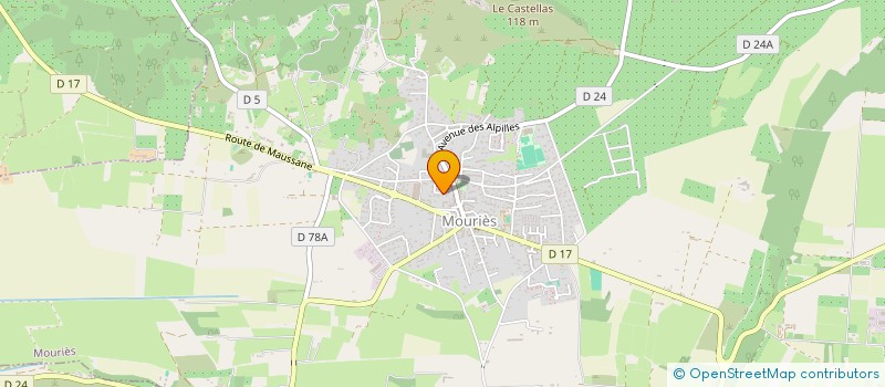 localisation de l'entreprise SCI ROMA INVEST  MOURIES