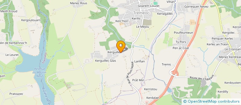 localisation de l'entreprise SCI ROMA-MEGINA  TREMEOC