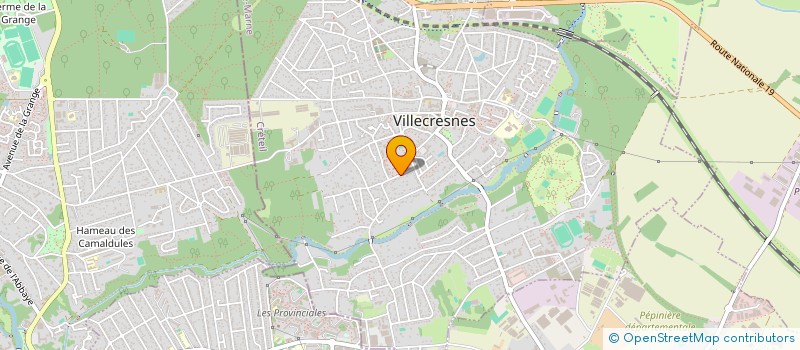 localisation de l'entreprise SCI ROMAIN  VILLECRESNES