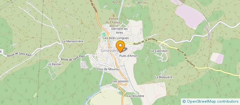 localisation de l'entreprise SCI ROMAIN à LA VERDIERE