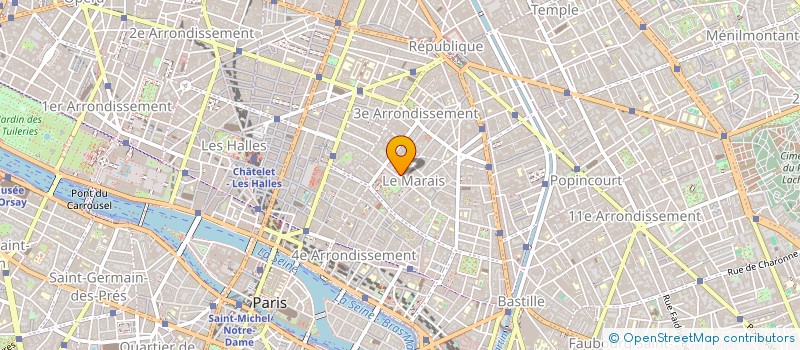 localisation de l'entreprise SCI ROMAIN  PARIS