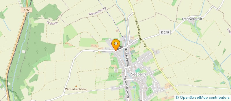 localisation de l'entreprise SCI ROMAIN  SEEBACH