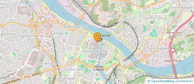 localisation de l'entreprise SCI ROMAIN AND CO à BAYONNE