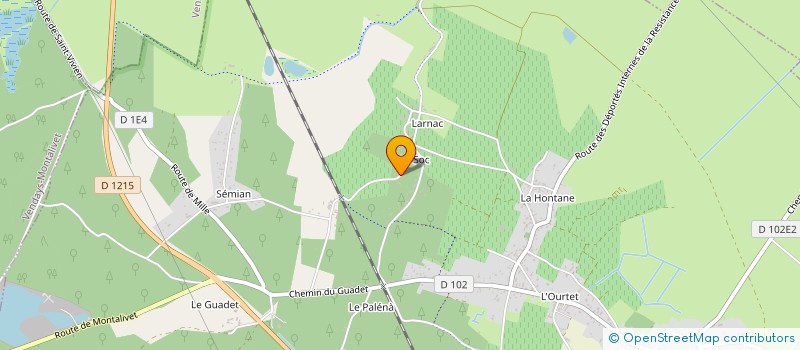 localisation de l'entreprise SCI ROMAIN DESPRES  QUEYRAC