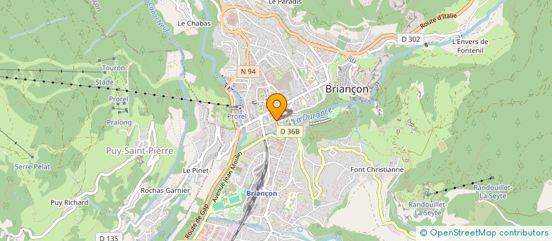 localisation de l'entreprise SCI ROMAIN JEAN  BRIANCON