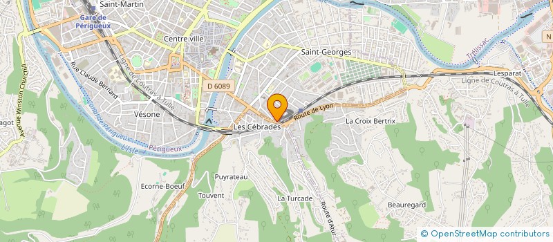 localisation de l'entreprise SCI ROMAINE N 1 à PERIGUEUX