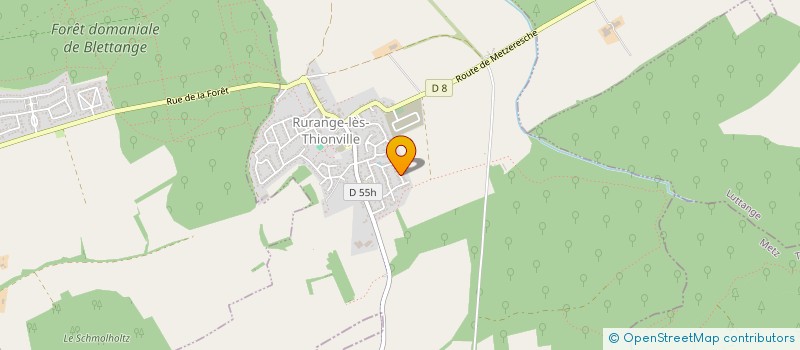 localisation de l'entreprise SCI ROMALENA  RURANGE-LES-THIONVILLE