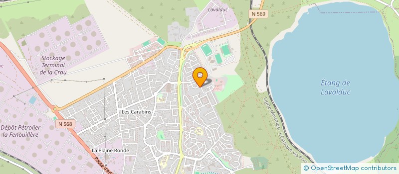 localisation de l'entreprise SCI ROMALI  FOS-SUR-MER