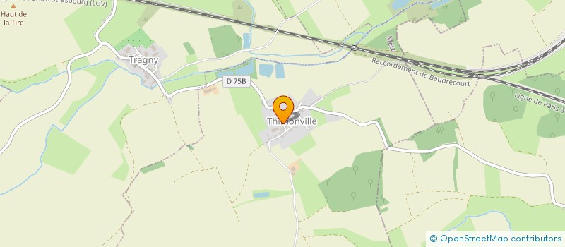 localisation de l'entreprise SCI ROMALIE à REMILLY