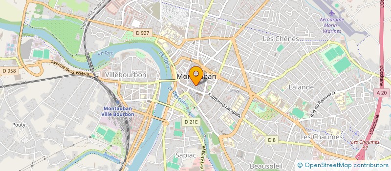 localisation de l'entreprise SCI ROMALIMMO  MONTAUBAN