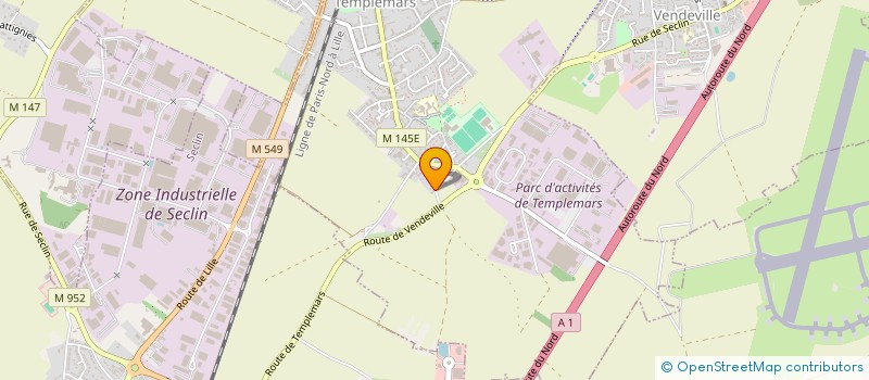 localisation de l'entreprise SCI ROMALISA  TEMPLEMARS