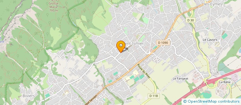 localisation de l'entreprise SCI ROMALOU  SAINT-ISMIER