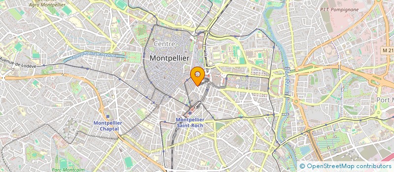 localisation de l'entreprise SCI ROMANA à MONTPELLIER