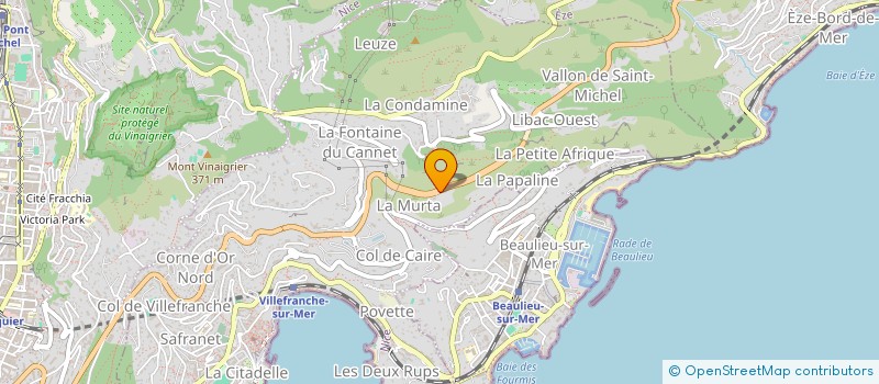 localisation de l'entreprise SCI ROMANA PROPERTY à VILLEFRANCHE-SUR-MER