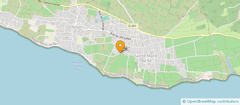 localisation de l'entreprise SCI ROMANAVILLA  SAINTE-MARIE-DE-RE