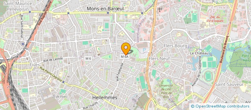 localisation de l'entreprise SCI ROMANCE à LILLE