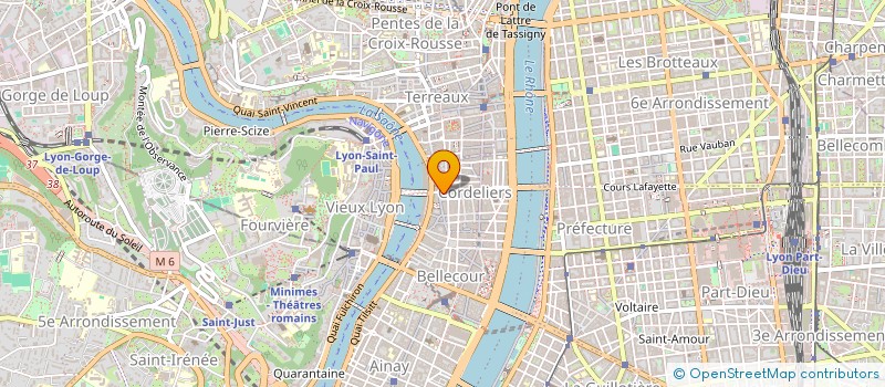 localisation de l'entreprise SCI ROMANE  LYON