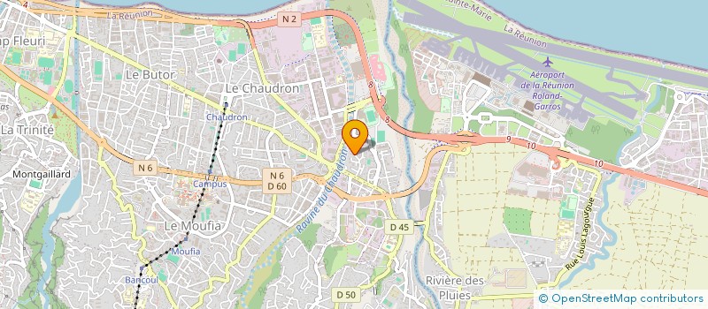 localisation de l'entreprise SCI ROMANE à SAINT-DENIS