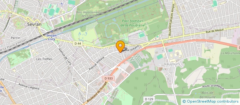 localisation de l'entreprise SCI ROMANE à LIVRY-GARGAN