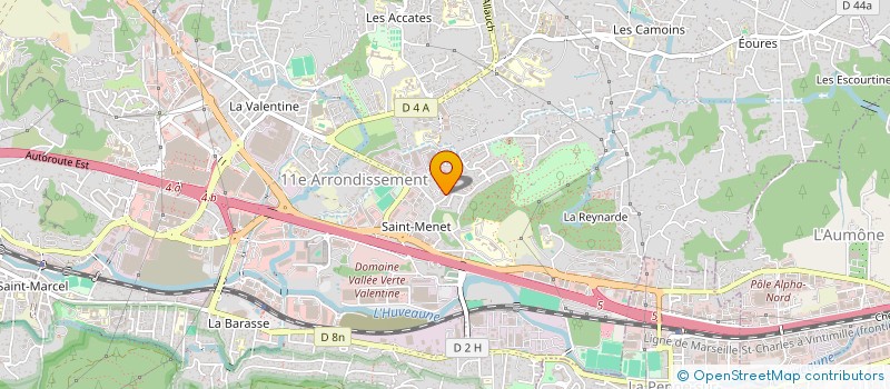 localisation de l'entreprise SCI ROMANE à MARSEILLE