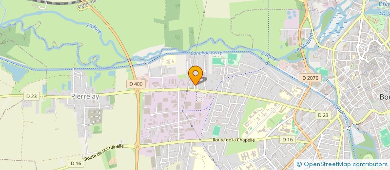 localisation de l'entreprise SCI ROMANE  BOURGES