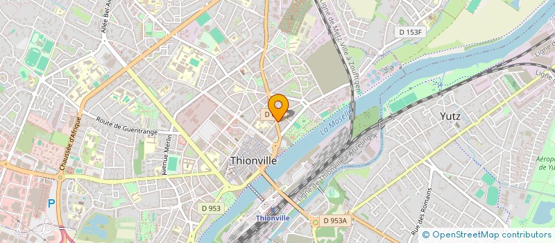 localisation de l'entreprise SCI ROMANE à THIONVILLE